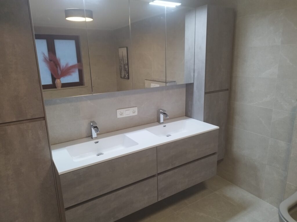 Badkamer installatie