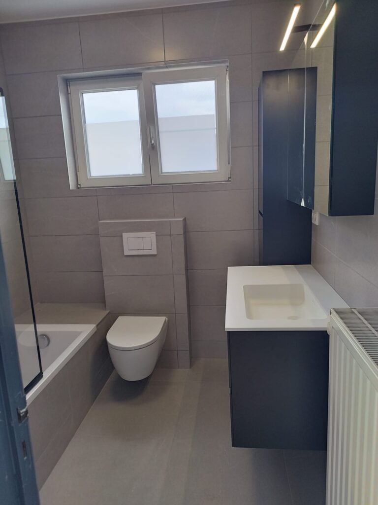 Nieuwbouw badkamer