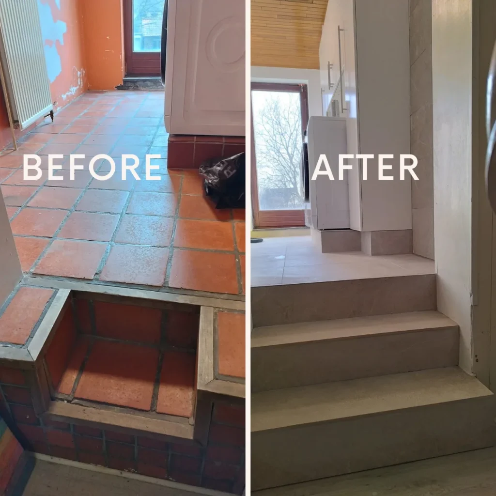 Vernieuwing trap Kessel-Lo